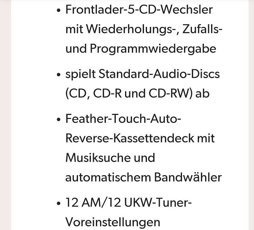 Lettore multimediale & Streamer: Panasonic Stereo Anlage – Usato da Chur venduto da Steiermark1974 2