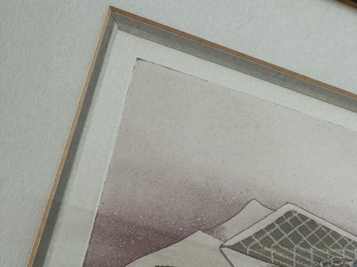 Gemälde: Heinz Voß  Original Radierung Kunst – Gebraucht aus Morges von SevArt 5
