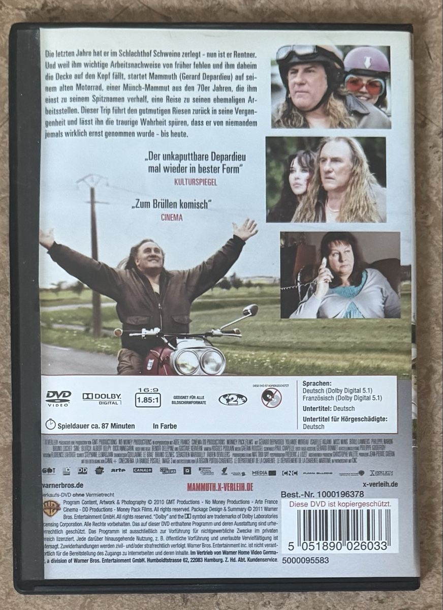 Tutti i DVDs: MAMMUTH – Nuovo (secondo la descrizione) da Dietikon venduto da AndreaSch01 1