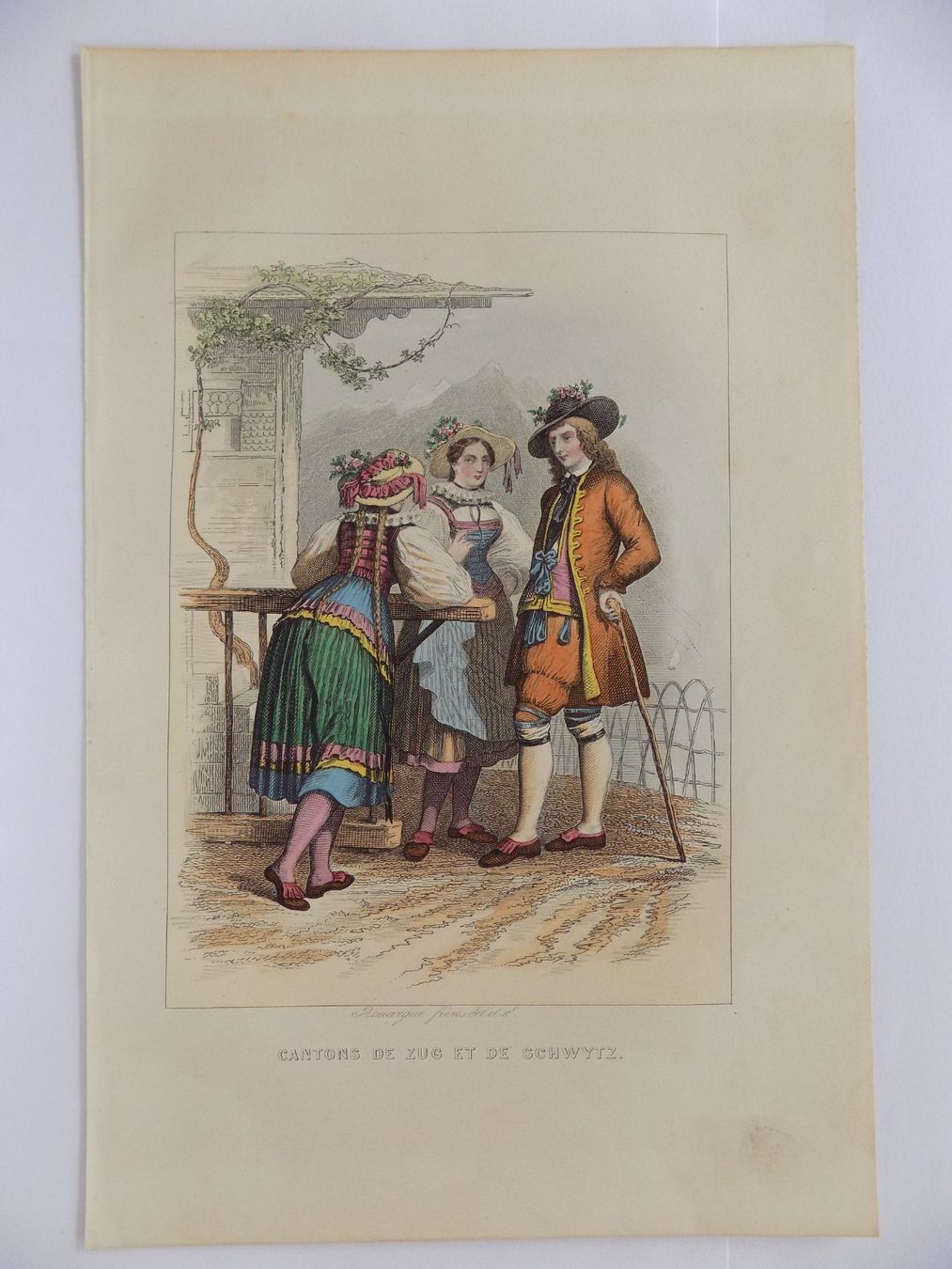 Stiche: Tracht Zug und Schwyz – Gebraucht aus Risch von Rischli15