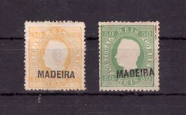 Briefmarken Madeira / Portugal 1876 ungebraucht
