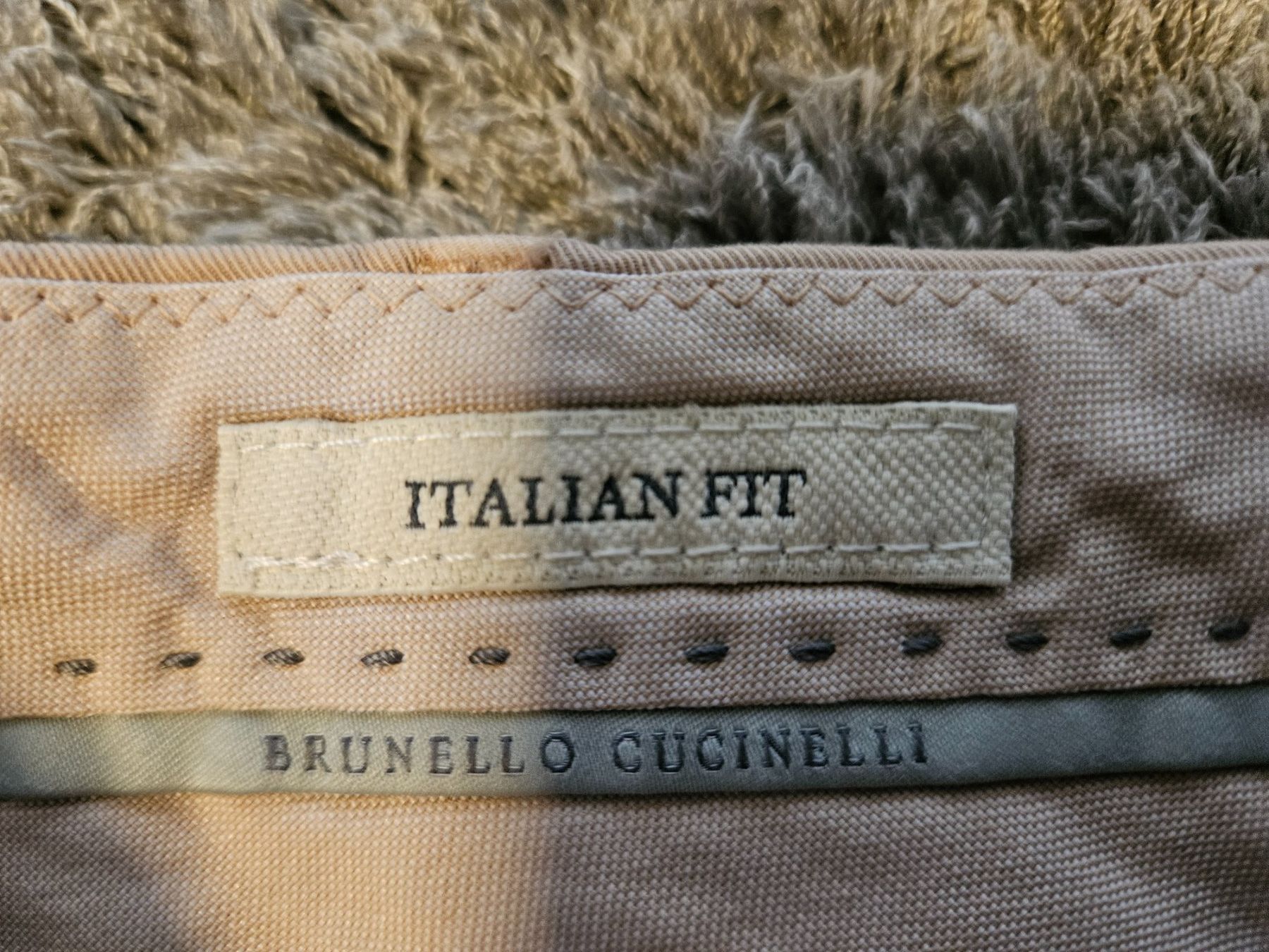 Brunello Cucinelli Hosen: BRUNELLO CUCINELLI Faltenhose ,,Herren,, Beige – Gebraucht aus Gachnang von loard 3