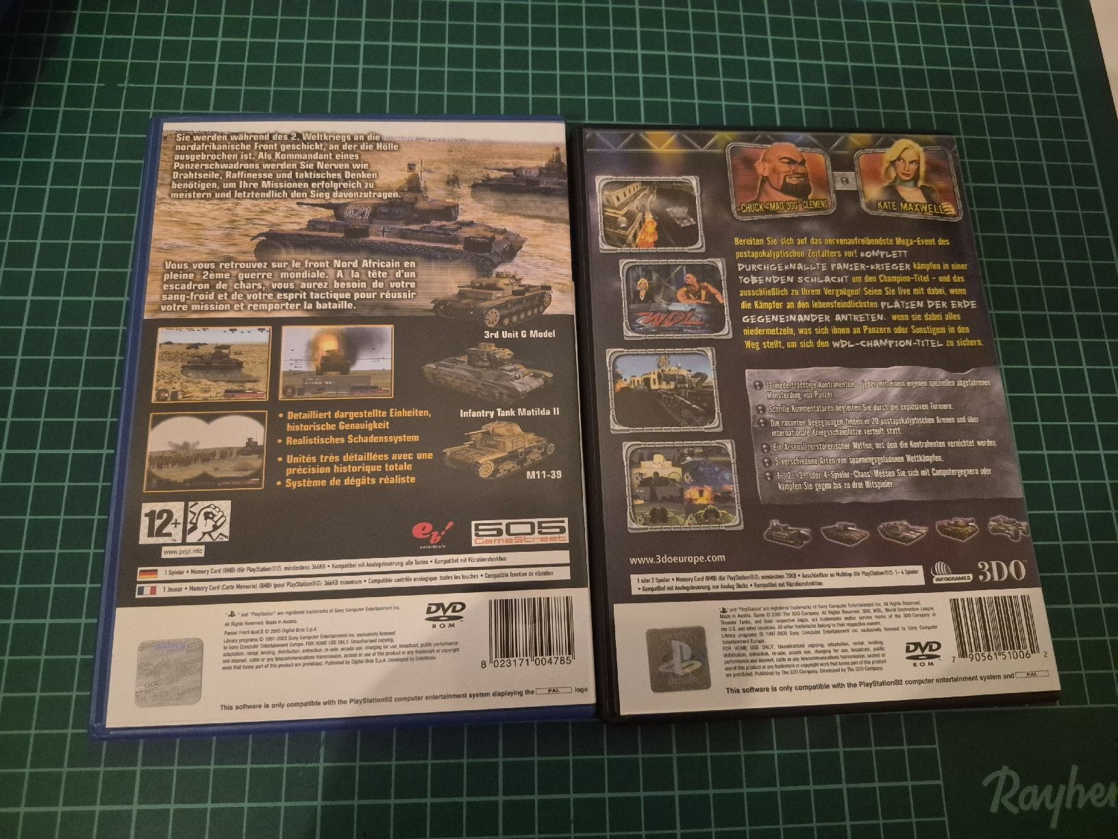 Sony Giochi: PS2 Panzer Front Ausf. B & Thunder Tanks - Retro Bundle! – Usato da Meyrin venduto da Retro-GZ 1
