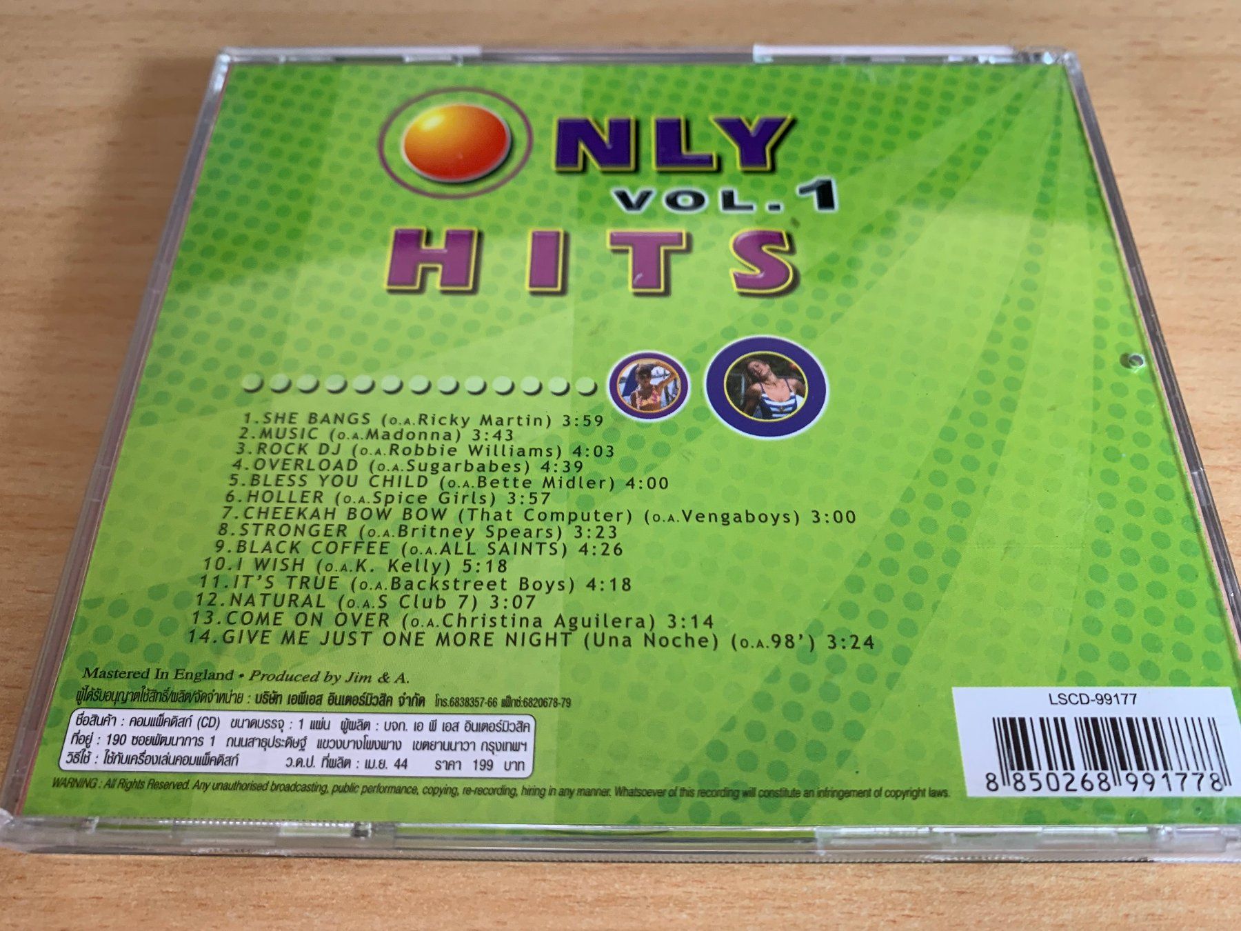 CDs: Only Hits Vol. 1 – Gebraucht aus Rikon im Tösstal von Alpenmutz 1