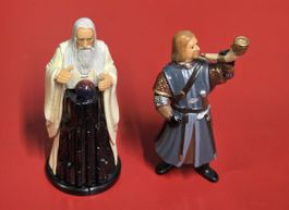 2x Herr der Ringe Ü-Ei Figuren - Gandalf / Boromir - 2001