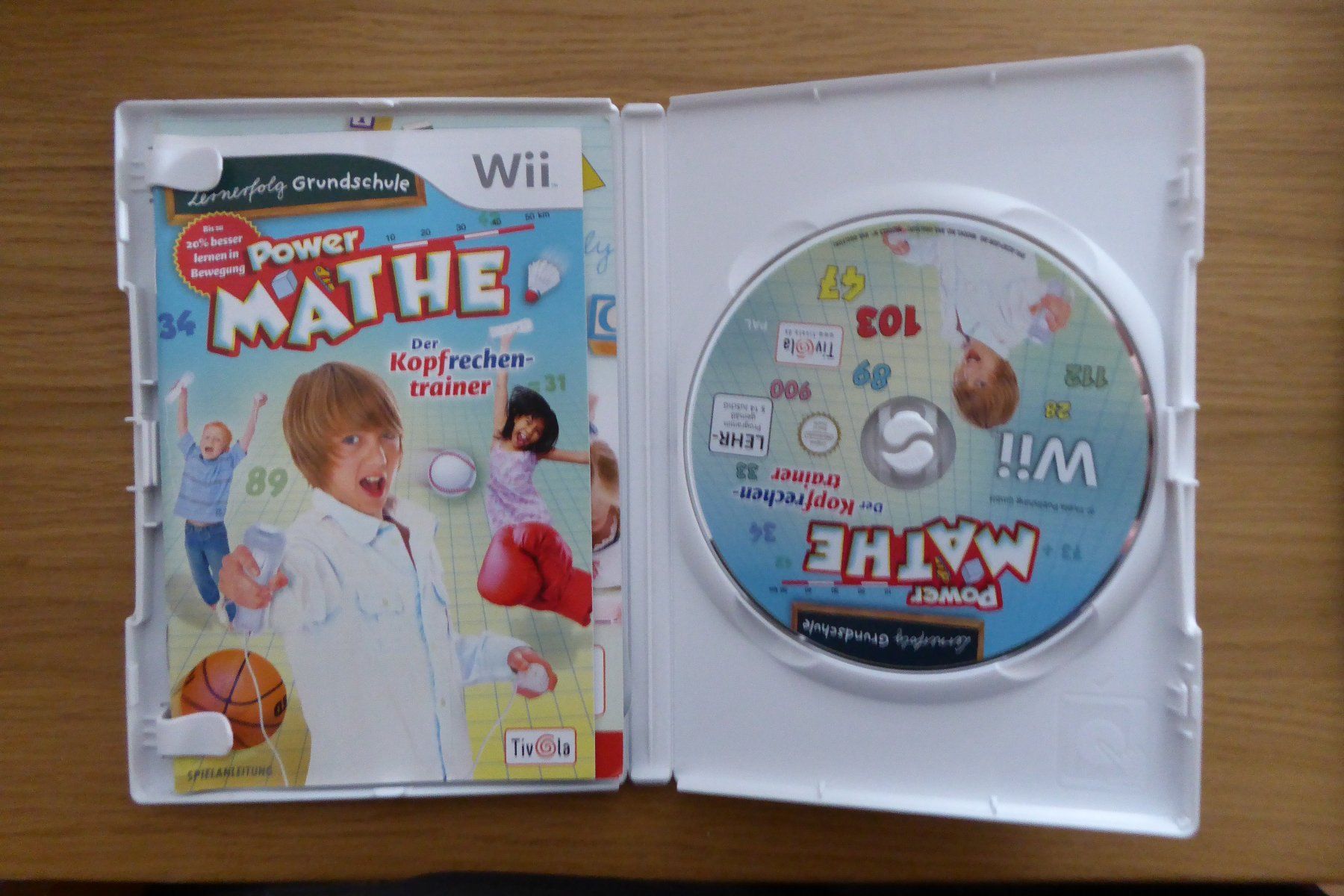 Nintendo Giochi: Nintendo WII Power Mathe Kopfrechnen Trainer – Usato da Allschwil venduto da Summelsarium 3