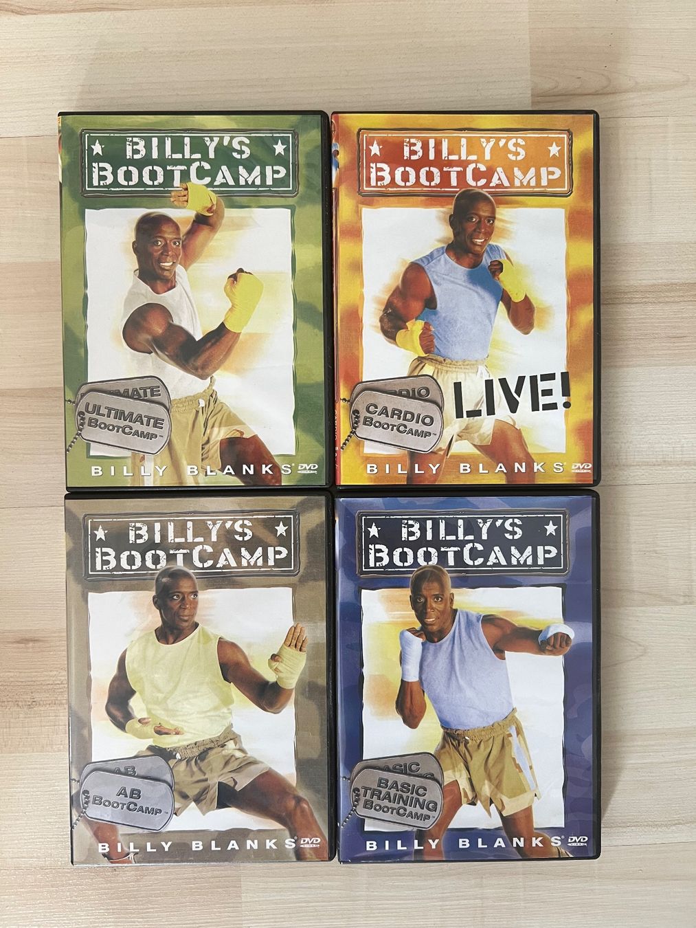 Tutti i DVDs: Billy's Bootcamp DVD Set – Usato da Altstätten SG venduto da sheamus 2