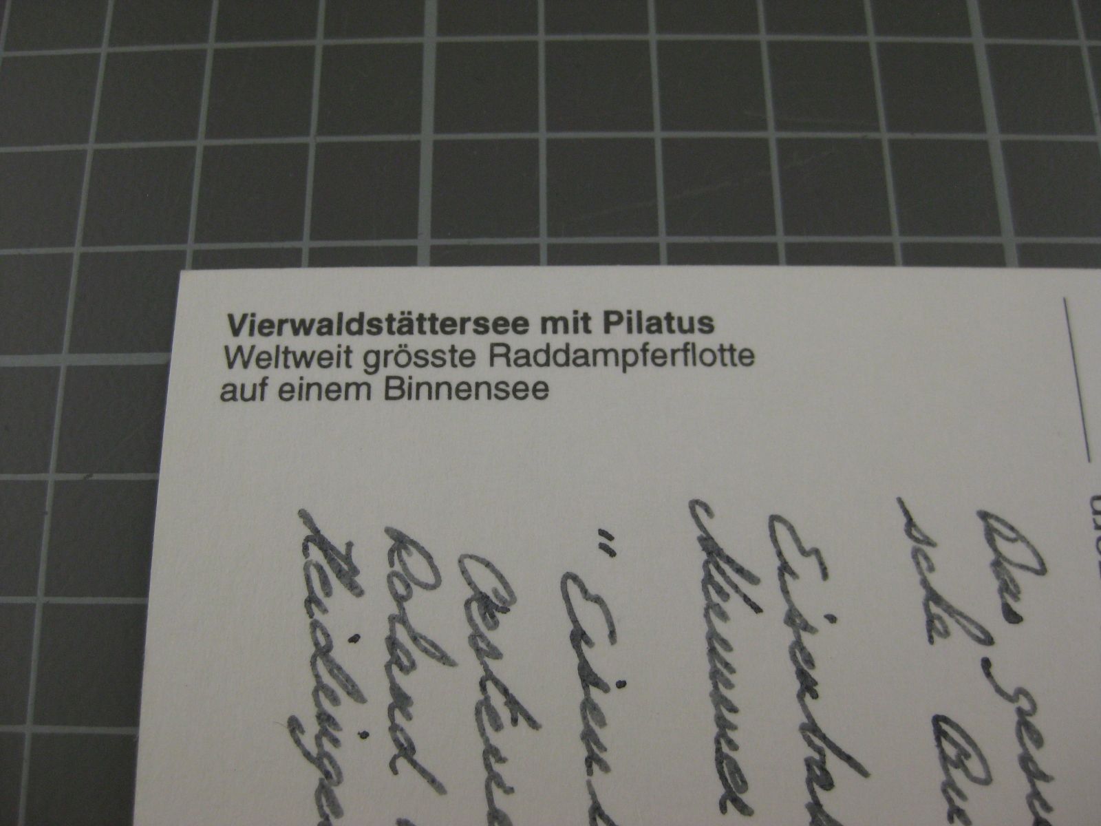 Cartes postales: alle fünf Dampfschiffe – D'occasion à Malters par Marosko 2