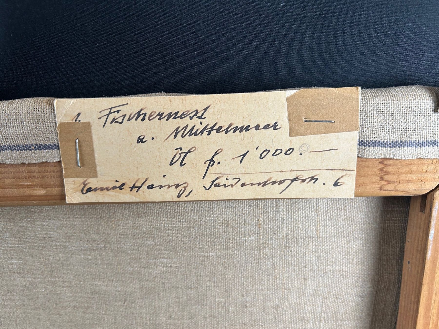 Dipinti: Emil Heinz "Fischernest am Mittelmeer" – Usato da Eschenbach LU venduto da rog_y5bx 2