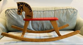 Schaukelpferd Vintage Wisa Gloria, Holz