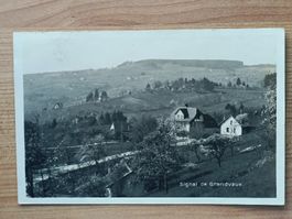 Echt Photo Karte / Signal de Grandvaux VD - Gelaufen 1927