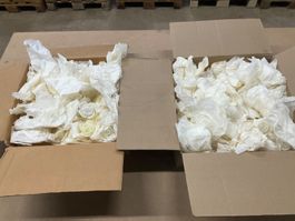 917 Posten Kerzen Rohlinge Rose aus Liquidation