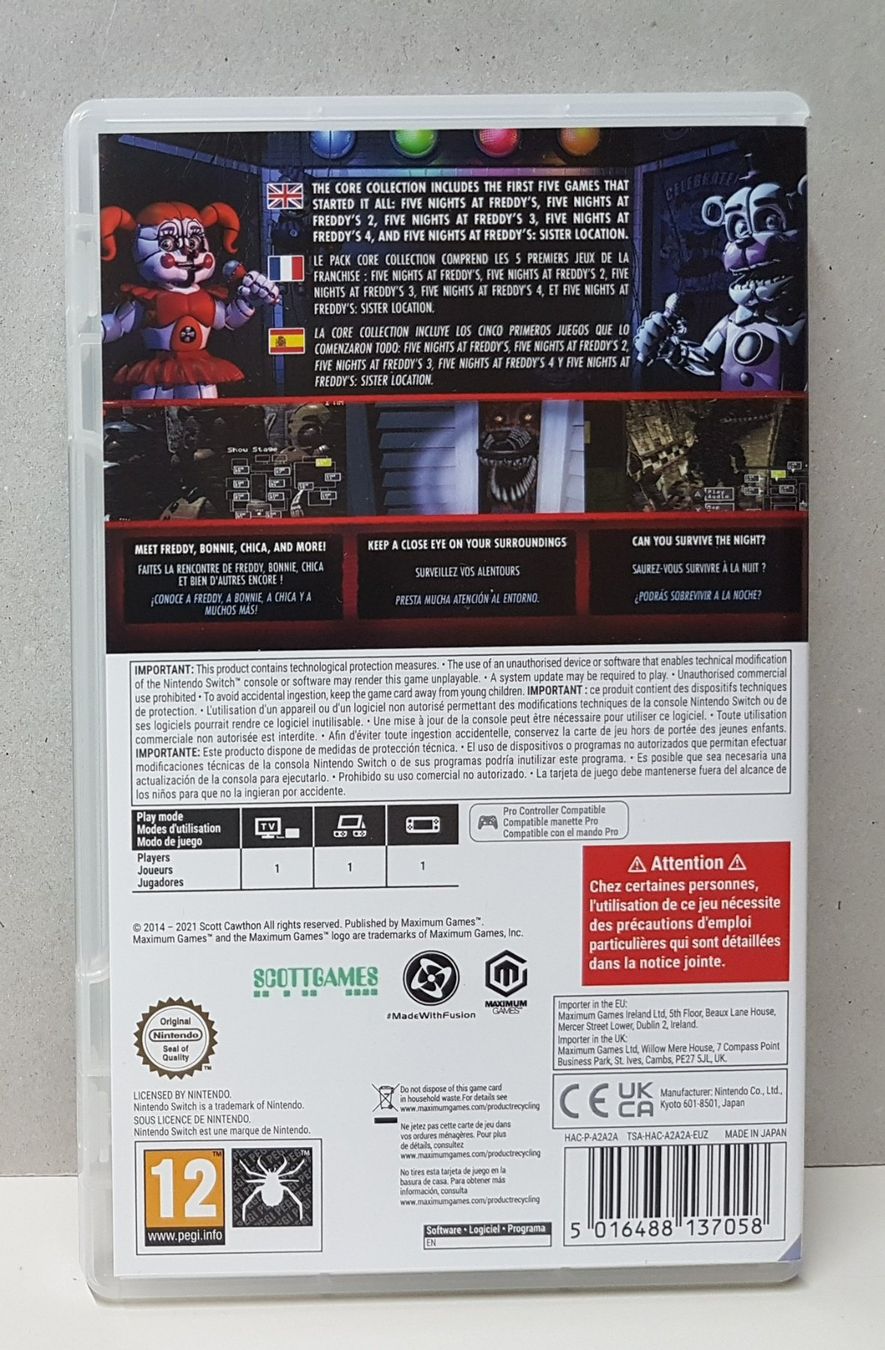 Nintendo Giochi: 😎Five Nights at Freddy's   Switch – Usato da Schüpfheim venduto da Games_Spielkonsolen 2