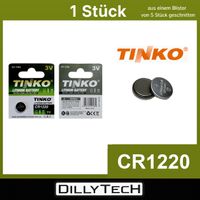 Tinko CR1220 Knopfzellenbatterie - 1 Stk.