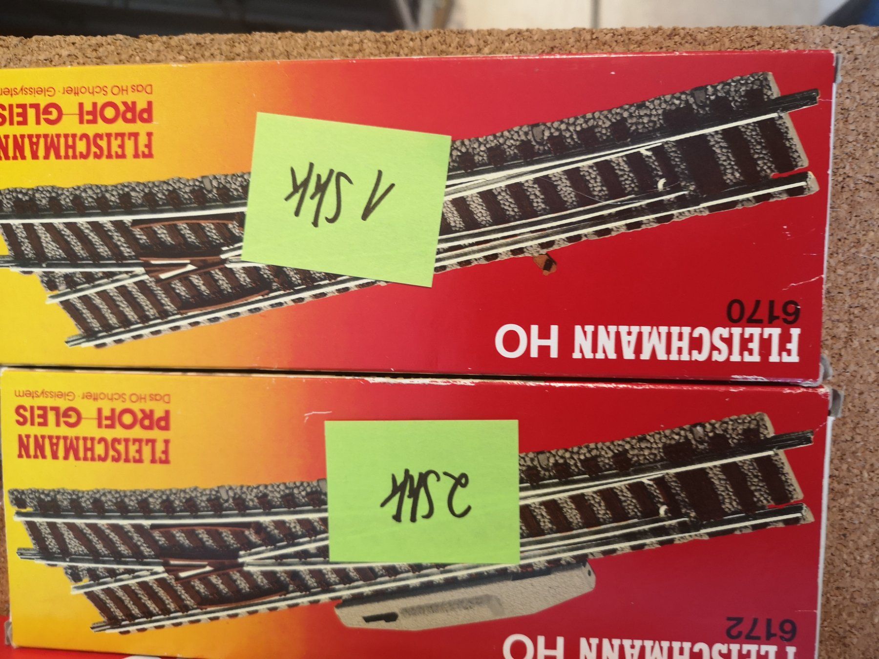 Fleischmann Modelleisenbahnen: Fleischmann Div. Schienen Neu – Neu und originalverpackt aus Heimberg von Newyorker5 2