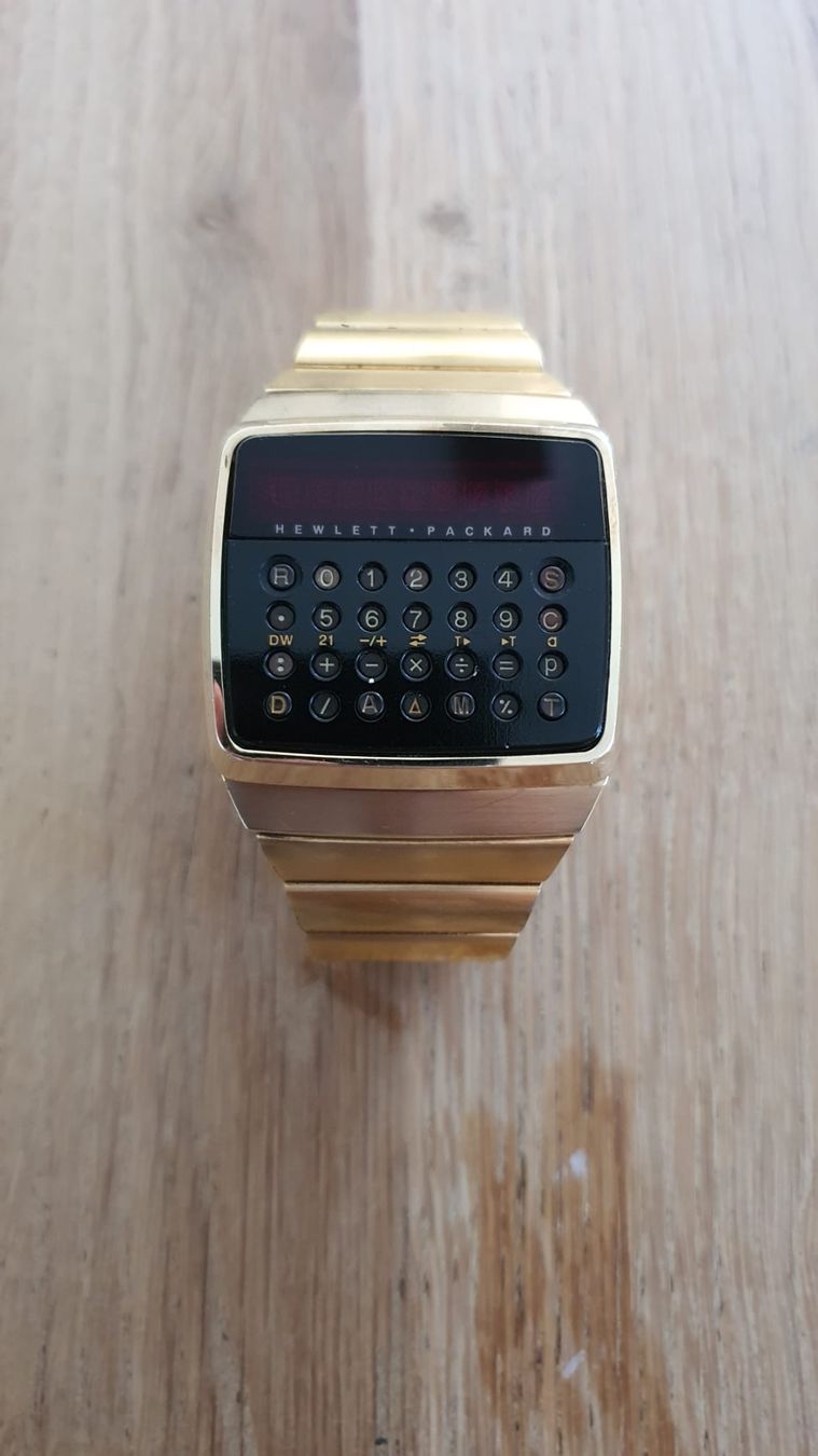 Hewlett Packard Uhren: HP-01 Vintage Calculator Watch 1977 – Gebraucht aus Triesen von Trisuna 9