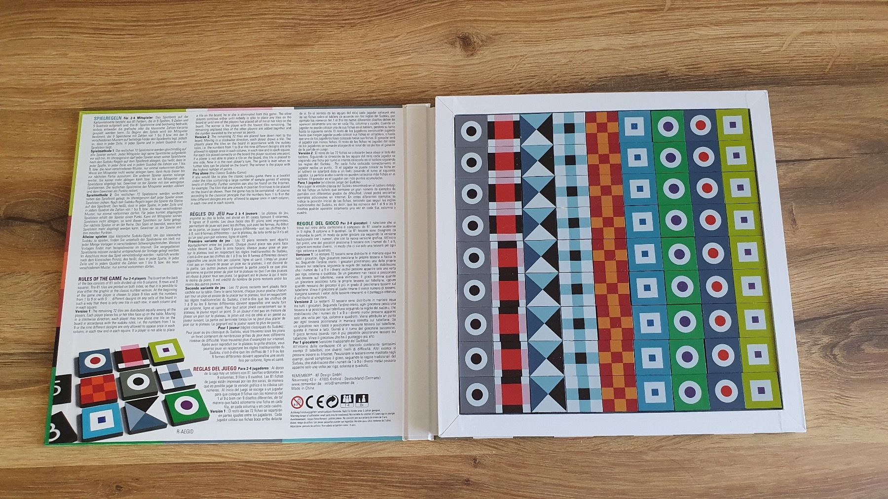 Giochi: Remember - Sudoku Brettspiel – Usato da Basel venduto da SandraL24 2