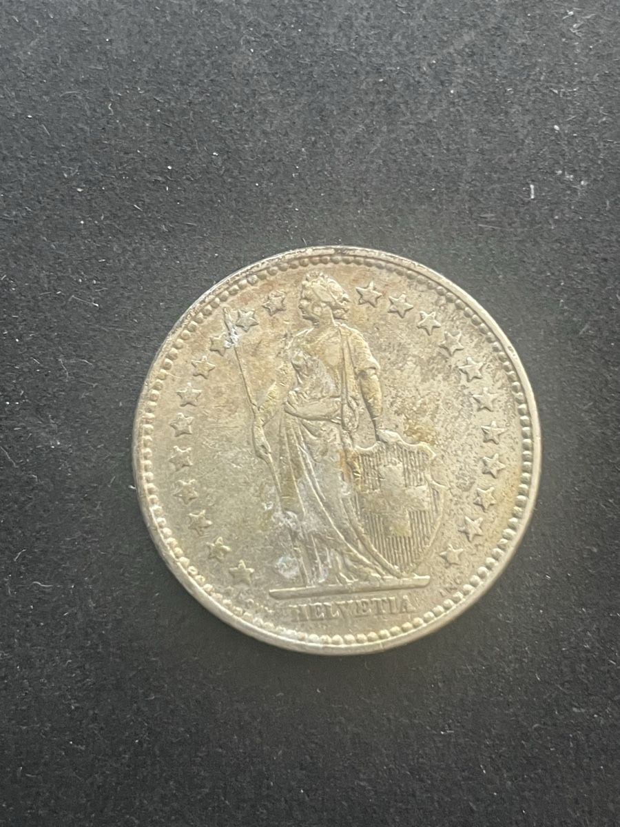 Alle Münzen: 2.- Silber CH Jahr 1920 – Gebraucht aus Meierskappel von Hala03 2
