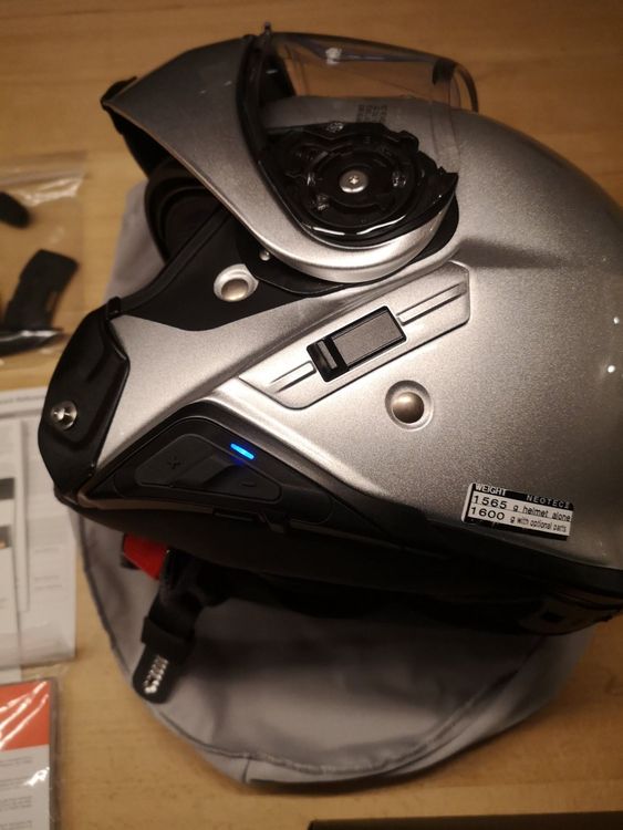 Motorradhelm Mit Bluetooth - Modularer Vollvisierhelm ECE-geprüft Für Männer & Frauen