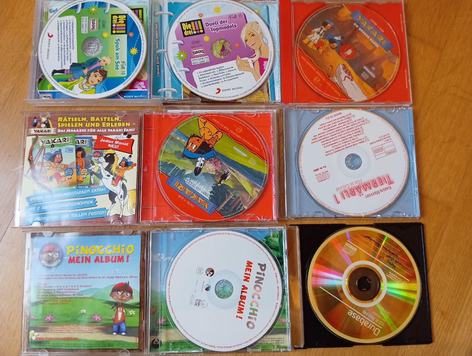 CD: 8 Kinder-CD's – Usato da Montlingen venduto da Beanz 1