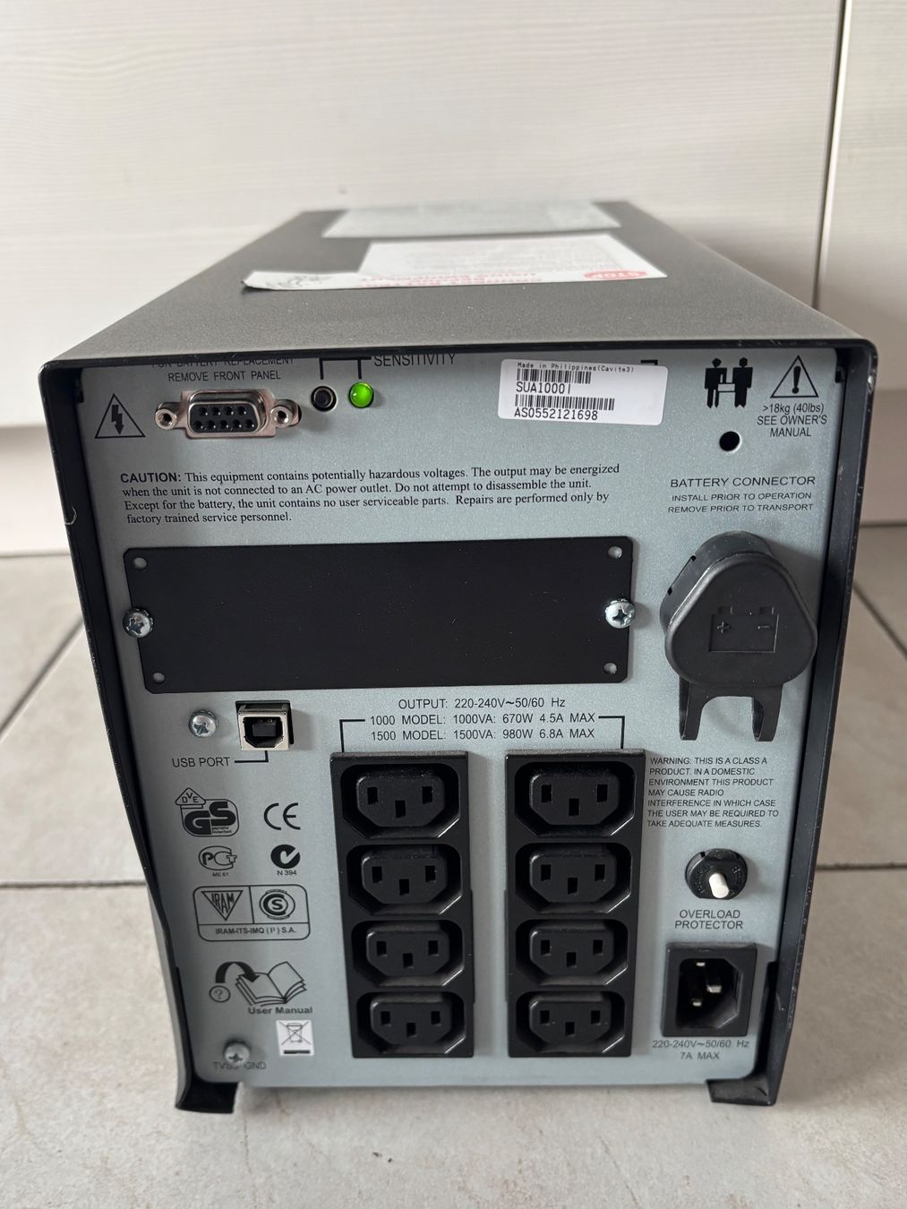 Apc Componenti elettronici: USV APC Smart-UPS 1000 – Usato da Immensee venduto da avs_hd9m 1