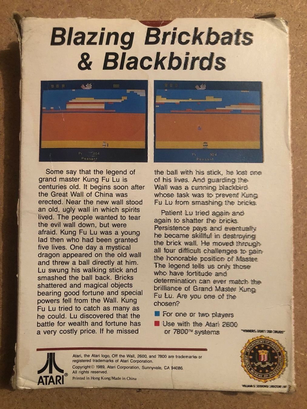Giochi: Off the Wall für Atari 2600 in OVP – Usato da Kestenholz venduto da Inna09 1