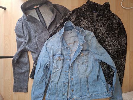 3 dünne Jacken L+XL 💥