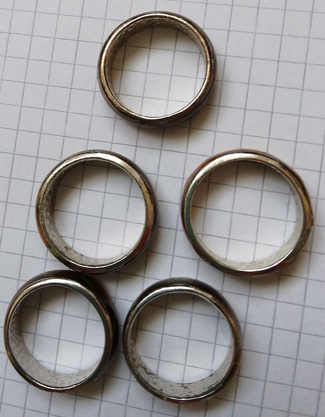 Ringe: Ring Set 5 Vintage Stimmungsring, Schmuck – Gebraucht aus Wohlen AG von salamanderspielwaren