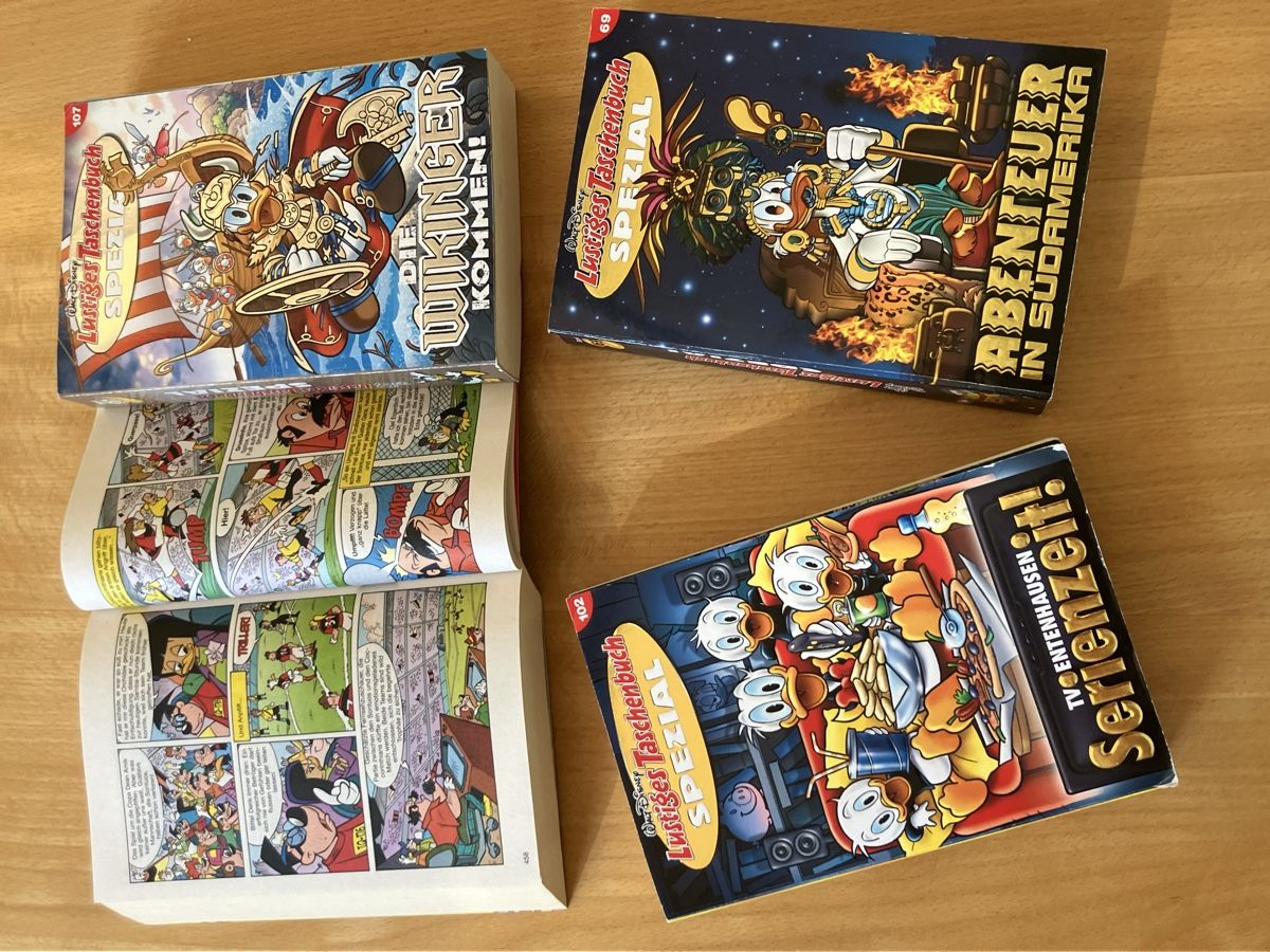 Fumetti: Vier Lustigestaschenbuch Spezial – Usato da Rickenbach BL venduto da bar_8lwf 3