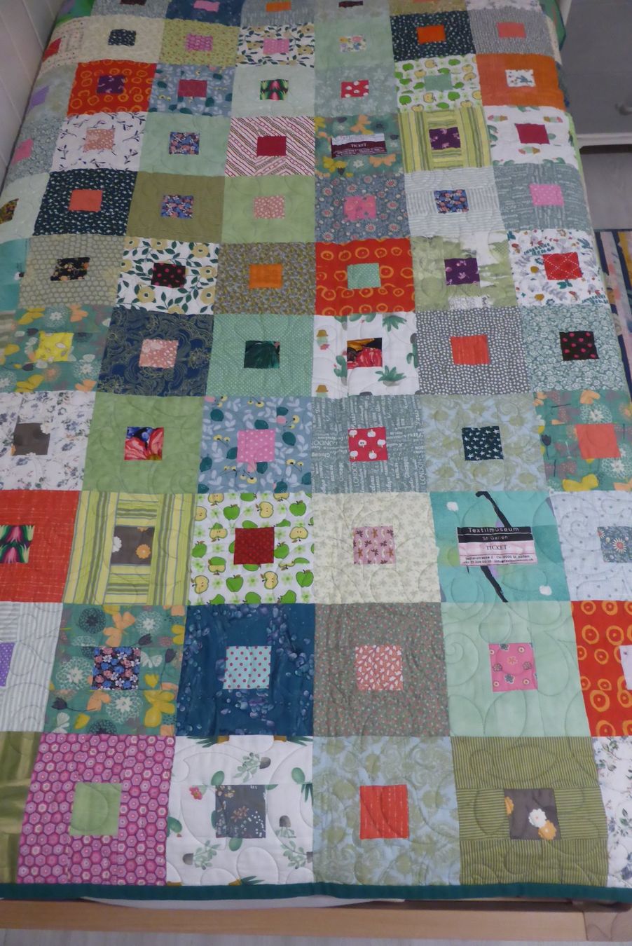 Coperte: Quilt - Patchwork - Tagesdecke 120 x 165 cm, neu – Nuovo (secondo la descrizione) da Brunnadern venduto da pinkfaden 1