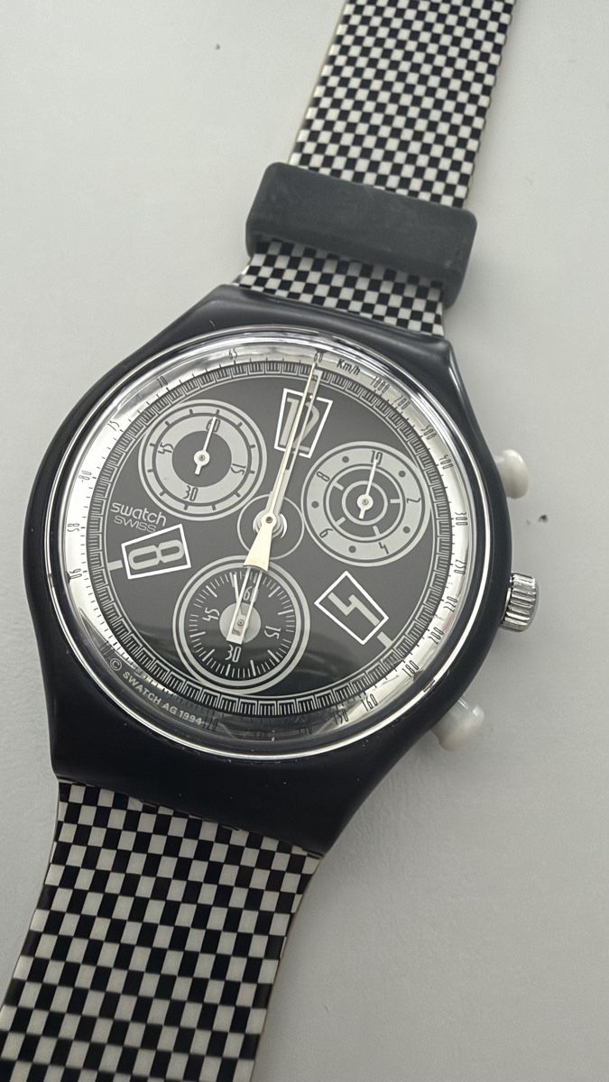 Swatch Uhren: Swatch Chrono Chess SCB116 – Neu (gemäss Beschreibung) aus Glattfelden von Neu123neu