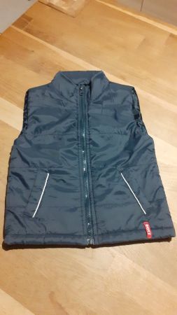 dunkelblaues Gilet/Weste Gr. 104, 100% Polyester