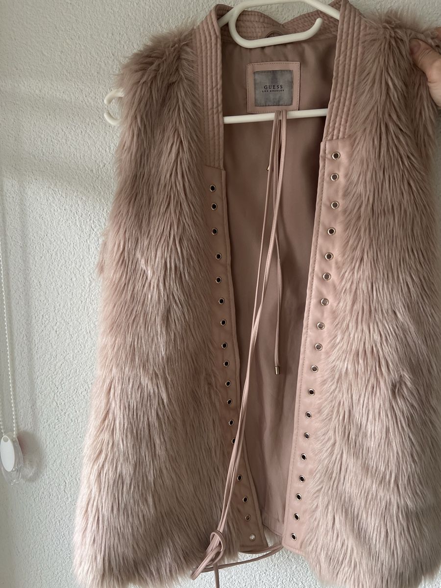Guess Gilet & Giacche senza maniche: Original Guess hellrosa Veste kein echter Pelz – Nuovo (secondo la descrizione) da Winterthur venduto da yar_dpp8 3