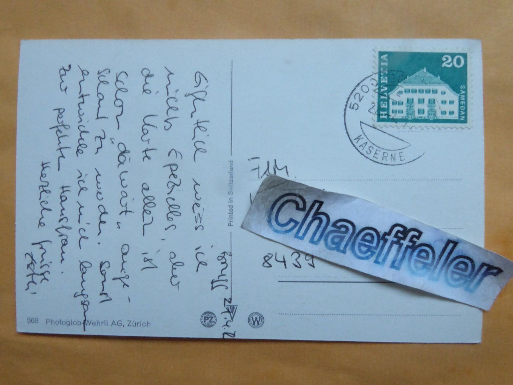 Cartes postales: Fusspinseln!  Feldpost – D'occasion à Zürich par Chaeffeler 1