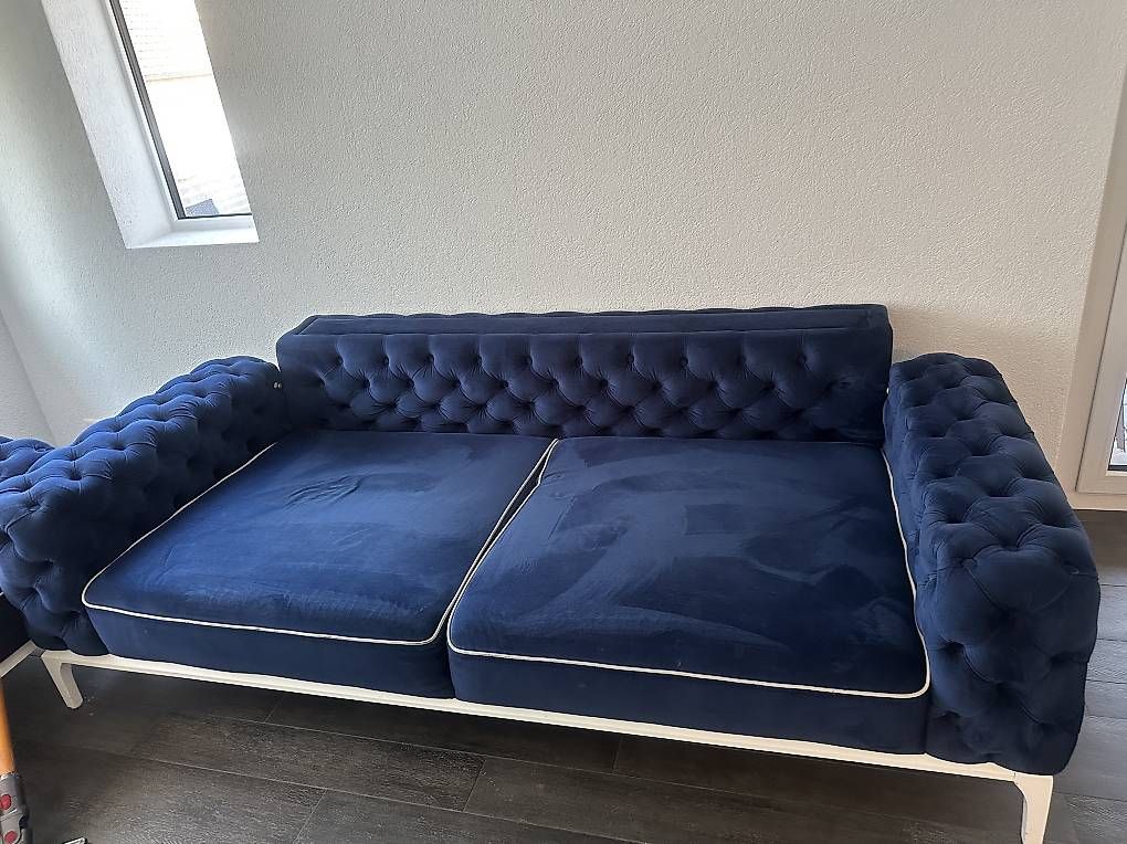 Divani: 2x blaues Sofa – Usato da Teufenthal AG venduto da Aysegul.s.1907 2