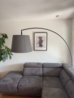 SKAFTET Standleuchte Bogenform schwarz