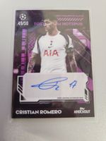 CRISTIAN ROMERO 2025/26 Knockout/50 Autograph Tottenham