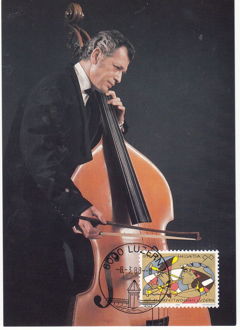 Alle Briefmarken: Schweiz Maximumkarten 5 Stuck 1988 – Gebraucht aus Herrliberg von Lfrifda 2