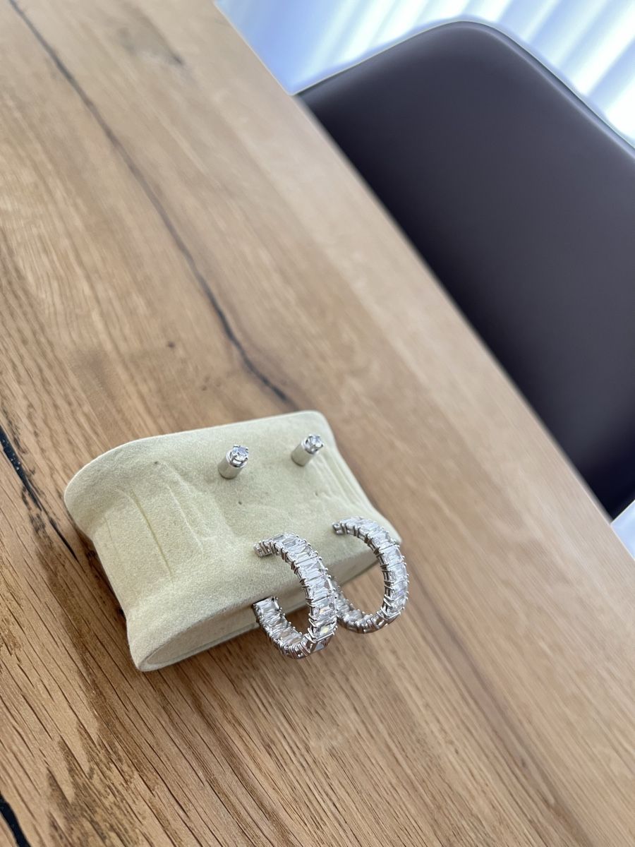 Swarovski Ohrringe & -stecker: Swarovski Ohrringe silber  – Neu (gemäss Beschreibung) aus Altenrhein von jus_mx89 1