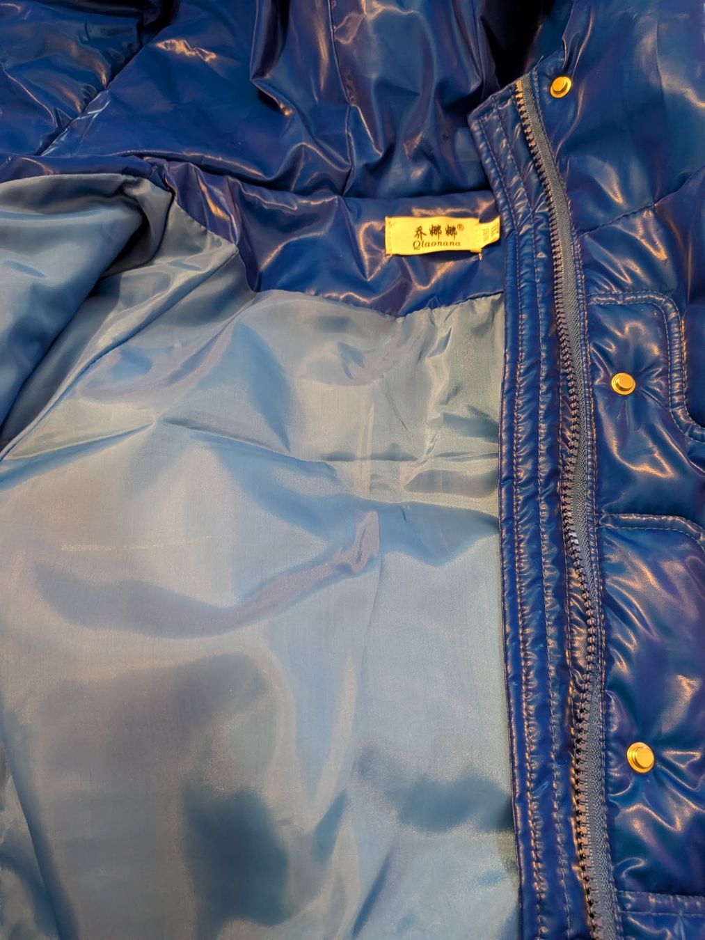 Giacche: Blau schimmernde Winterjacke - Grösse M – Usato da Dietfurt venduto da Subforce1853 7