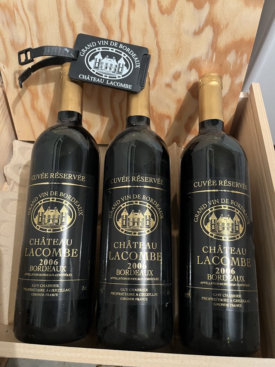 Vino: Château LACOMBE – Nuovo e nell'imballaggio originale da Aegerten venduto da rut_zw6t