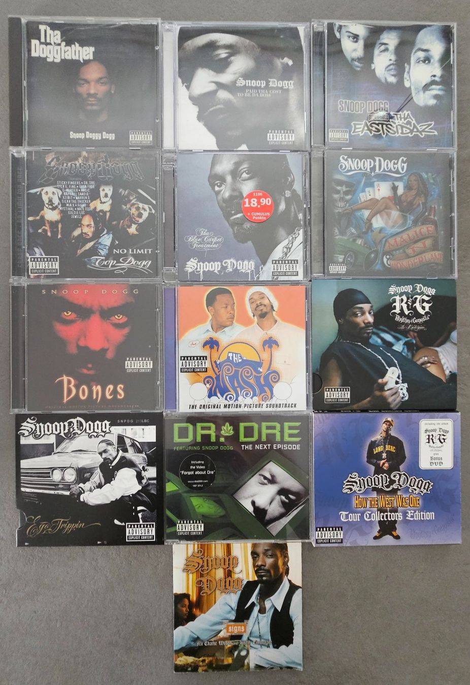 CD: Snoop Dogg CD's – Usato da Unterkulm venduto da Chaplyn2018