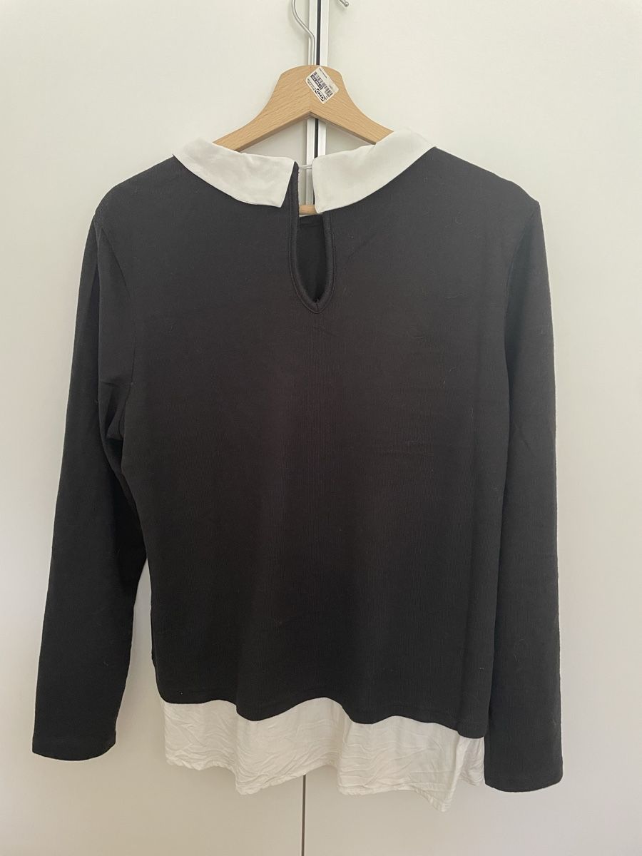 Only Maglioni & Felpe: Oberteil mit Bluseneffekt, Gr. L Only – Usato da Wichtrach venduto da estrella03 2