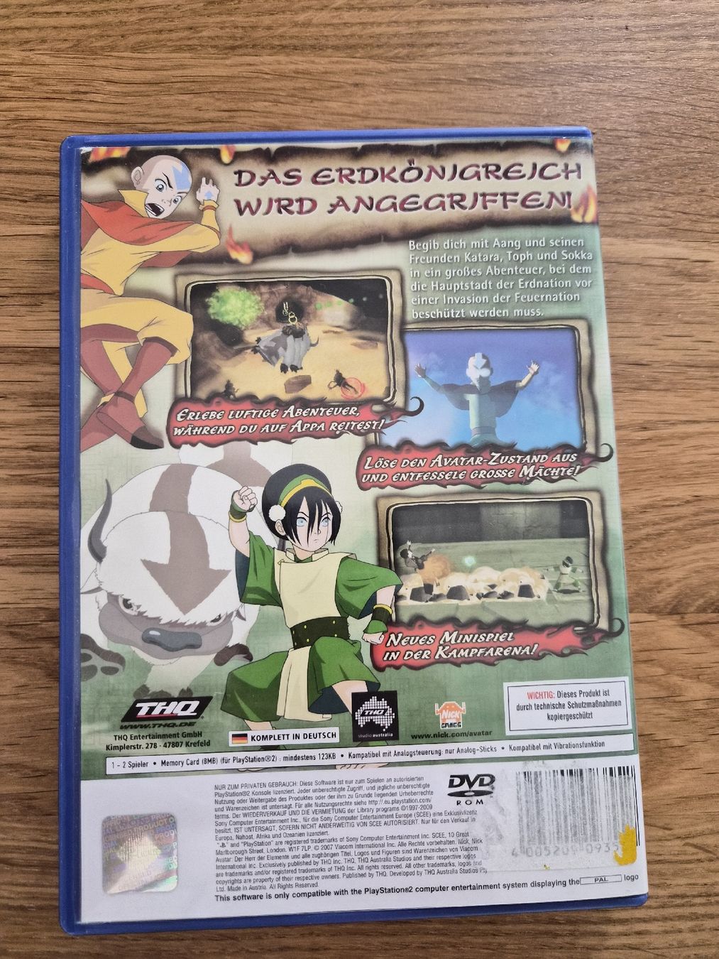 Sony Giochi: Avatar : Le maître de la terre Jeu PS2 – Usato da La Joux FR venduto da car_ck96 2