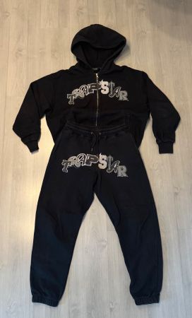 Wildcard Chenille Hoodie Tracksuit - Trapstar - M