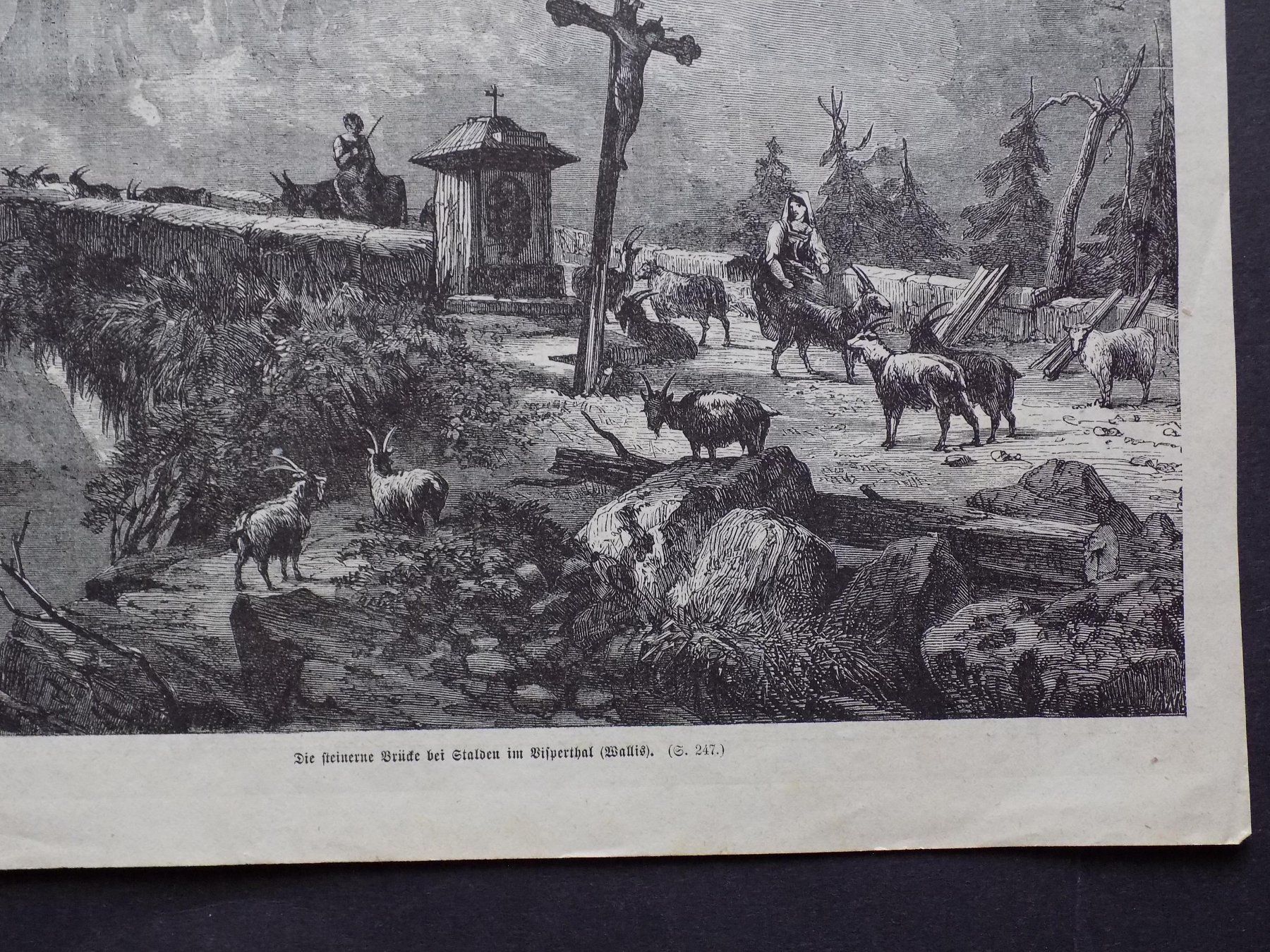 Gravures: Stalden im Wallis – D'occasion à Risch par Rischli15 4