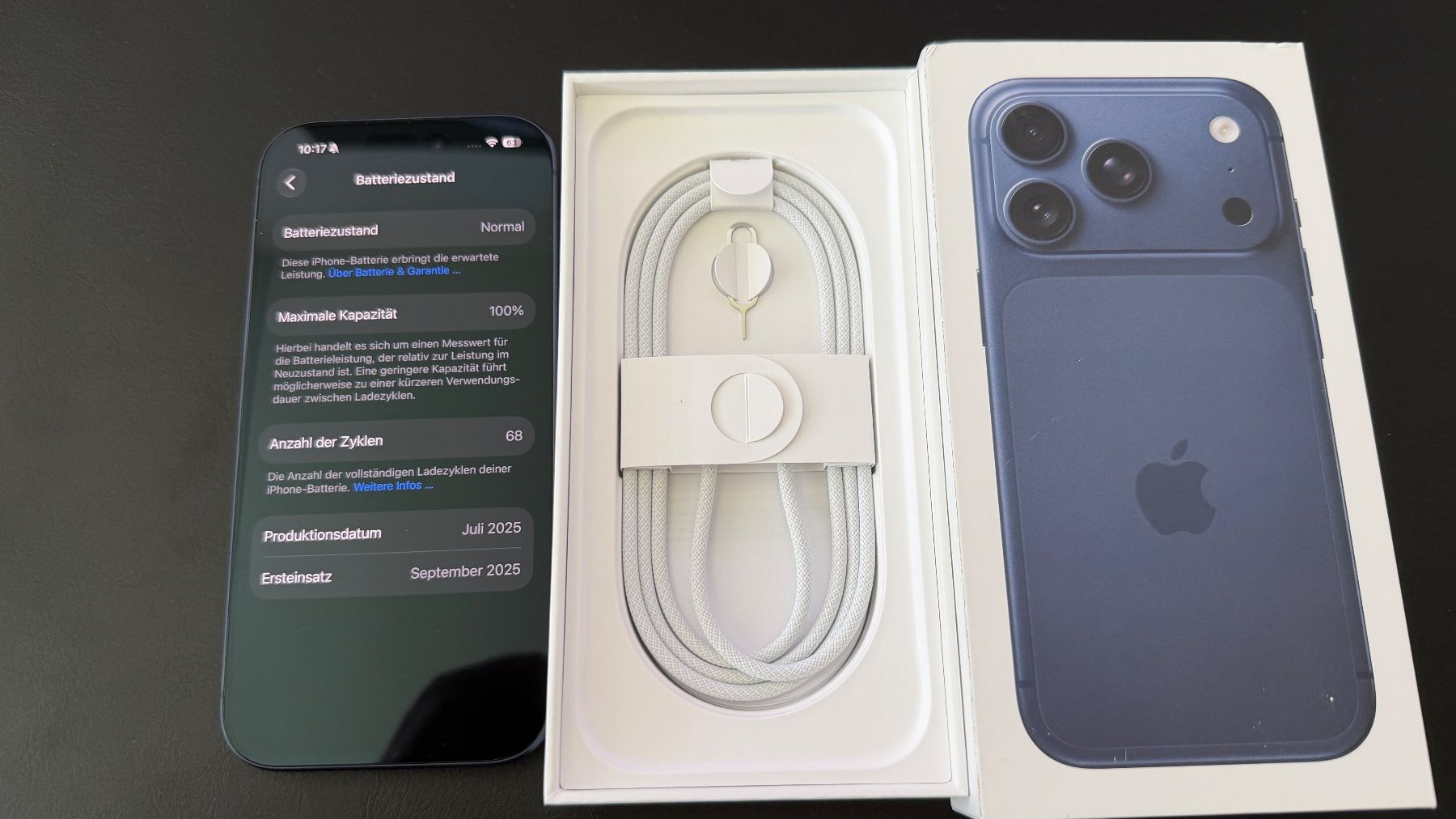 Apple Telefoni cellulari / Smartphones: iPhone 17 Pro 256 GB, Deep Blue, 6.30", Dual SIM, 5G – Usato da Mels venduto da MountainSky 1