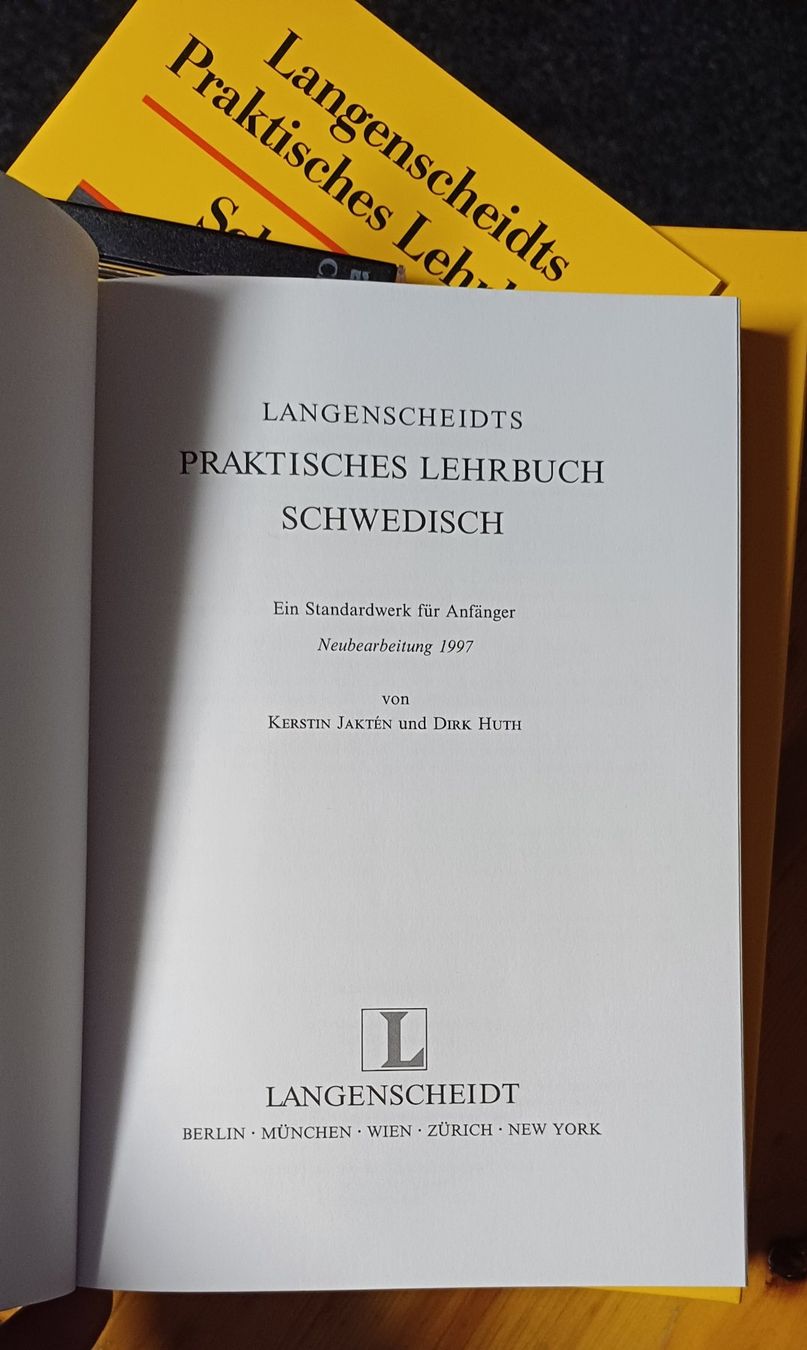 Libri: Schwedisch Kurs - Langenscheidts – Nuovo e nell'imballaggio originale da Zürich venduto da FirefighterZH_118 3