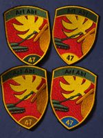 4x Artillerie Abzeichen Badge Pz Hb Abt 47 neu