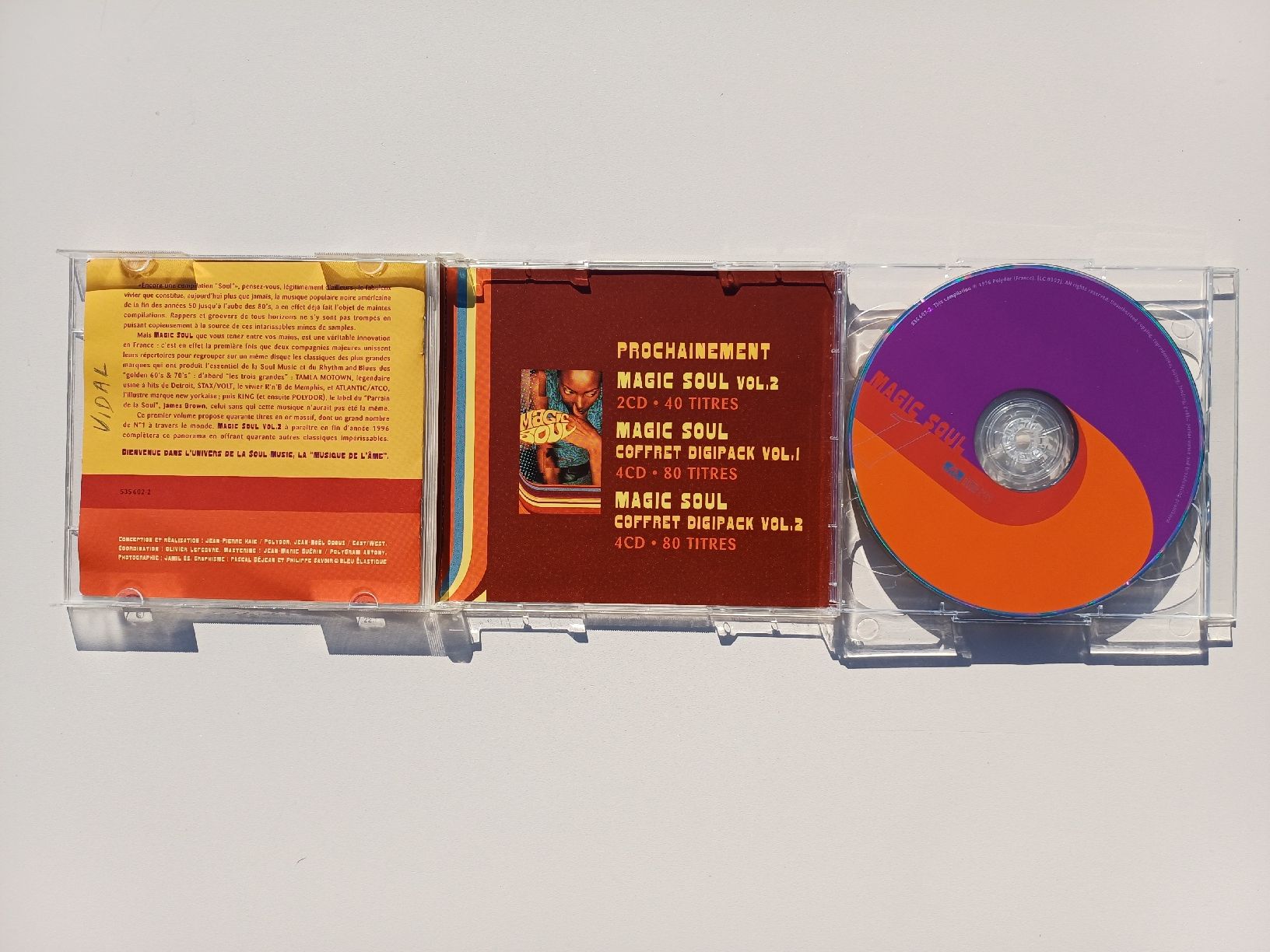 CDs: Magic Soul compilation CDx2 – D'occasion à Begnins par Drastic-Sound 3